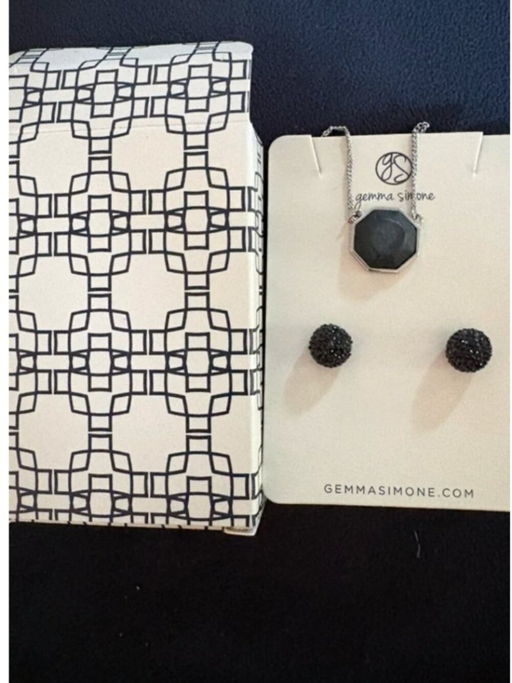 Gemma Simone Earring & Necklace Set
